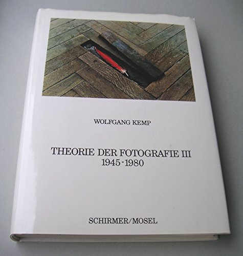 Stock image for Theorie Der Fotografie 3: 1945-1980 for sale by Zubal-Books, Since 1961