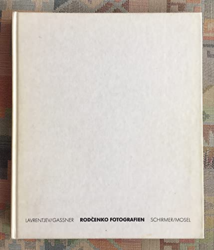 RodcÌŒenko Fotografien (German Edition) (9783921375679) by Gassner, Hubertus