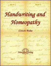 9783921383728: Handwriting and Homeopathy