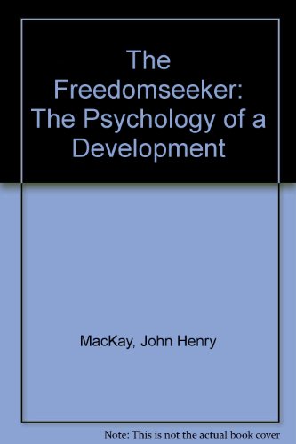 9783921388587: The Freedomseeker: The Psychology of a Development