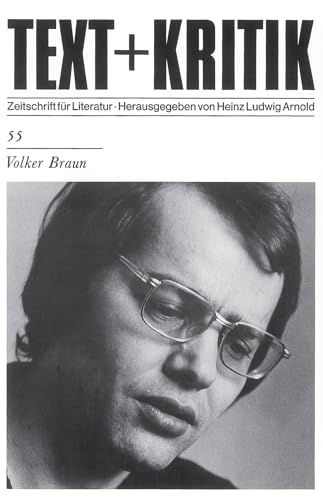 Beispielbild fr Text und Kritik. Zeitschrift fr Literatur. Volker Braun. Nr. 55. zum Verkauf von Antiquariat & Verlag Jenior