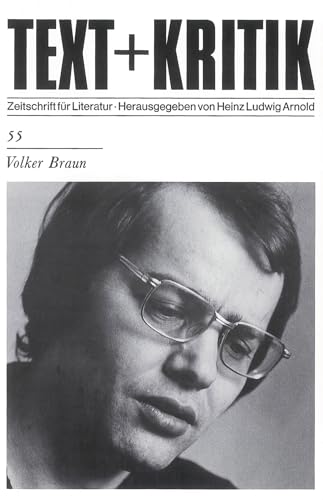 Imagen de archivo de Text und Kritik. Zeitschrift fr Literatur. Volker Braun. Nr. 55. a la venta por Antiquariat & Verlag Jenior