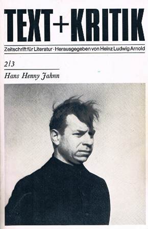 Beispielbild fr Hans Henny Jahnn zum Verkauf von medimops