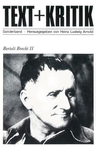 Beispielbild fr Bertolt Brecht II TEXT+KRITIK Sonderband zum Verkauf von Oberle