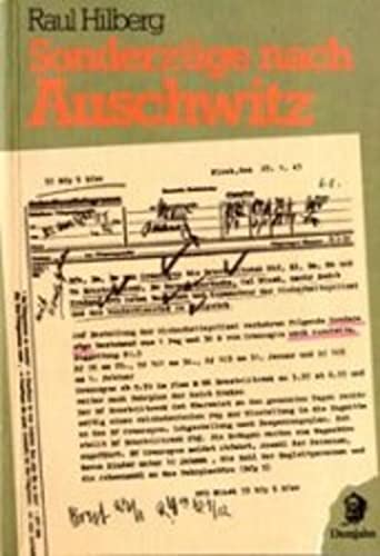 Beispielbild für Sonderzüge nach Auschwitz. zum Verkauf von ANTIQUARIAT BÜCHERBERG Martin Walkner