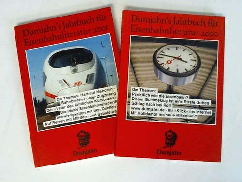Stock image for Dumjahn's Jahrbuch fr Eisenbahnliteratur 2000 for sale by medimops
