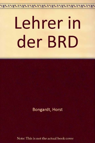 Beispielbild fr Lehrer in der BRD zum Verkauf von medimops