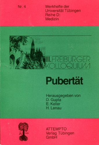 Beispielbild fr Pubertt. III. Freiburger Kolloquium 5. Dezember 1981 zum Verkauf von Gabis Bcherlager