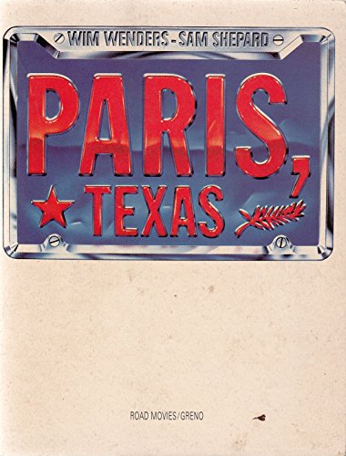 Beispielbild fr Paris, Texas zum Verkauf von Lost Books