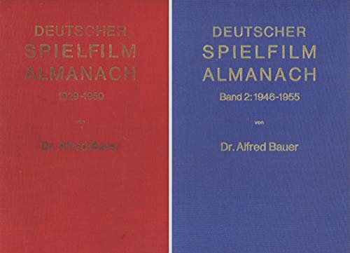 DEUTSCHER SPIELFILM-ALMANACH 1929-1950 [Neuausgabe 1976 mit Namenregister]