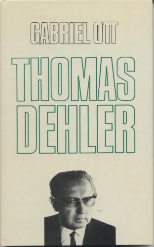Beispielbild fr Thomas Dehler zum Verkauf von medimops