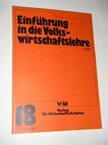 Beispielbild fr Einfhrung in die Volkswirtschaftslehre zum Verkauf von medimops