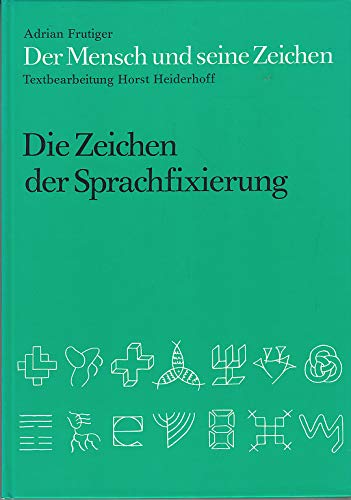Stock image for Die Zeichen der Sprachfixierung for sale by Mli-Mlo et les Editions LCDA