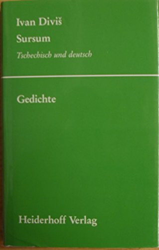 9783921640944: Sursum: Gedichte (Livre en allemand)
