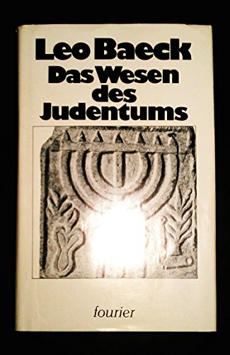 Beispielbild fr Das Wesen des Judentums. Sonderausgabe zum Verkauf von medimops