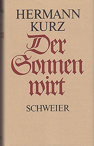 9783921829073: Der Sonnenwirt: E. schwab. Volksgeschichte (German Edition)