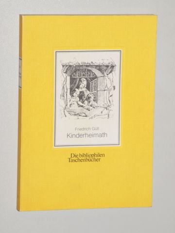 9783921846711: Kinderheimath in Bildern und Liedern. Nachdruck der Ausgabe von 1836.