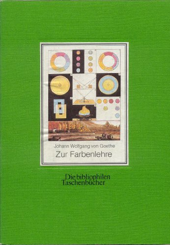 9783921846759: Zur Farbenlehre.