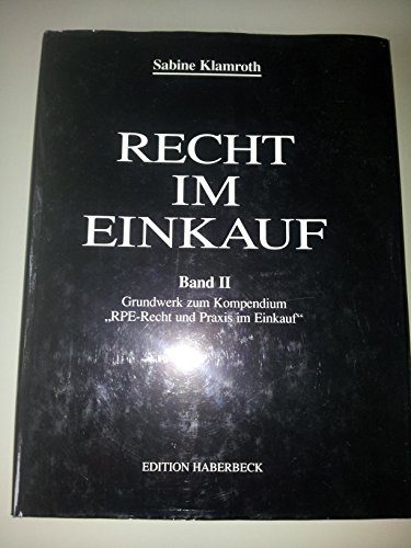 Stock image for Recht im Einkauf, in 3 Bdn. for sale by medimops