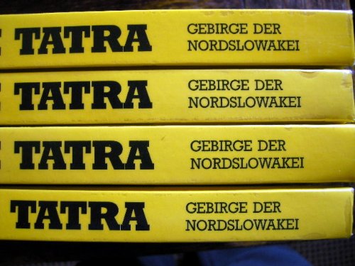 9783921888063: Hohe Tatra. Gebirge der Nordslowakei. Berg- und Wanderfhrer