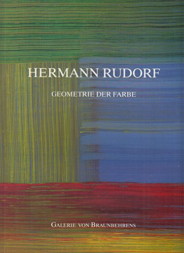 Beispielbild fr Hermann Rudorf, Geometrie der Farbe zum Verkauf von Buchpark