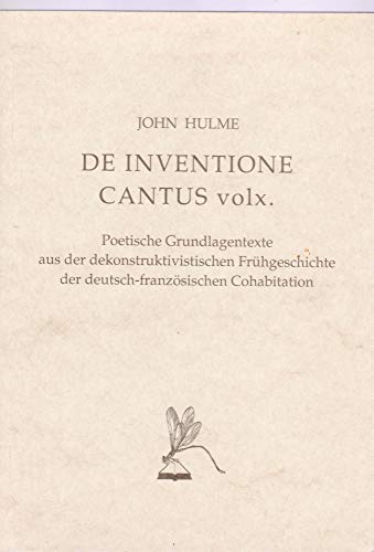 De Inventione cantus volx. - Hulme, John