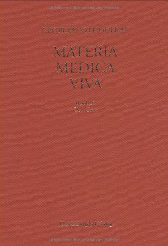 9783922345893: Materia medica viva, Bd. 9., Cicuta virosa - Corallium rubrum (Livre en allemand)