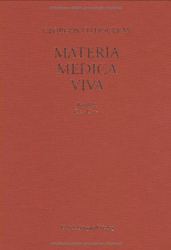 Stock image for Vithoulkas, George: Materia medica viva; Teil: Bd. 9., Cicuta virosa - Corallium rubrum for sale by Buchhandlung Neues Leben