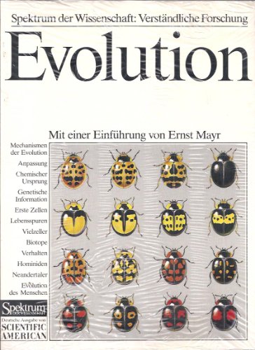 Beispielbild fr Evolution - Die Entwicklung von den ersten Lebensspuren bis zum Menschen zum Verkauf von Sammlerantiquariat