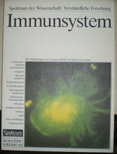 9783922508410: Immunsystem
