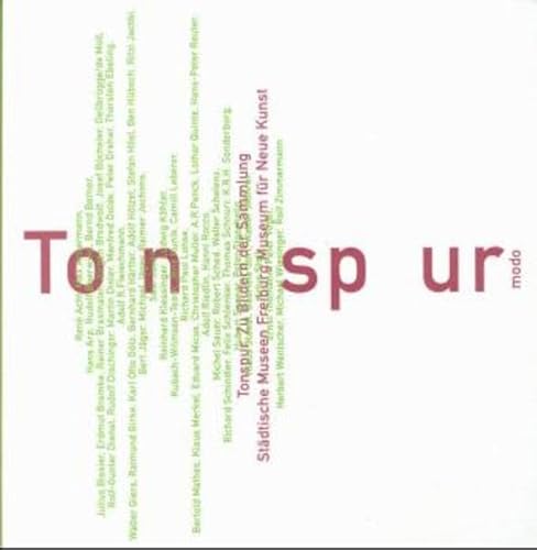 9783922675334: Tonspur. Zu Bildern der Sammlung, m. CD-Audio