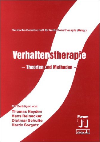 Stock image for Verhaltenstherapie for sale by medimops