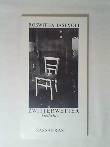 Imagen de archivo de Zwitterwetter. Gedichte. a la venta por Dieter Eckert