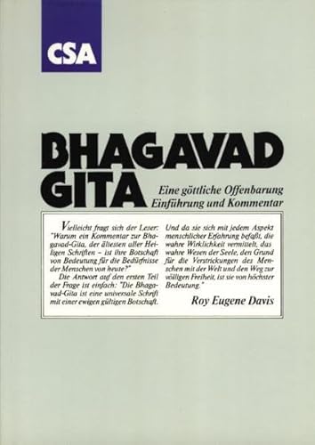 Imagen de archivo de Bhagavad Gita. Eine gttliche Offenbarung a la venta por medimops