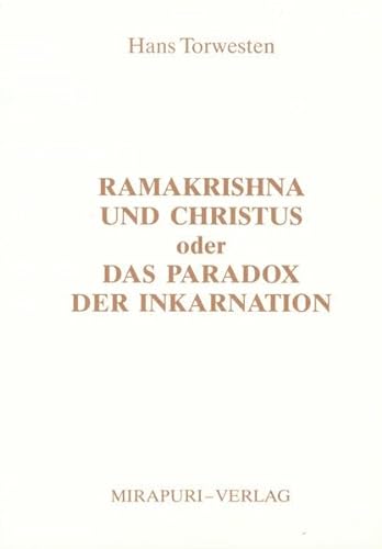 9783922800521: Ramakrishna und Christus oder das Paradox der Reinkarnation (Livre en allemand)