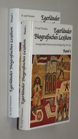Egerländer biografisches Lexikon Band. 2 (N - Z). - Weinmann, Josef