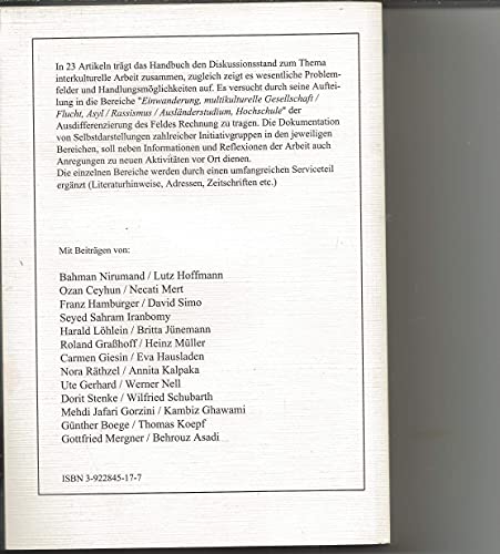 Handbuch zur interkulturellen Arbeit. TB - Mahdi Jafari Gorzini, Heinz Müller (Hg.)