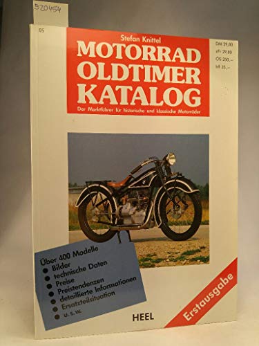 Stock image for Motorrad Oldtimer Katalog. Der Marktfhrer fr historische und klassische Motorrder for sale by medimops