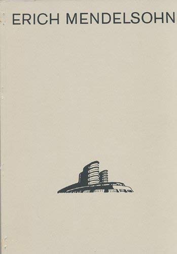 Beispielbild fr Erich Mendelsohn 1887 - 1953. Ideen - Bauten - Projekte. Ausstellung zum 100. Geburtstag aus den Bestnden der Kunstbibliothek. [Bearbeitet von Sigrid Achenbach]. zum Verkauf von Antiquariat Librarius