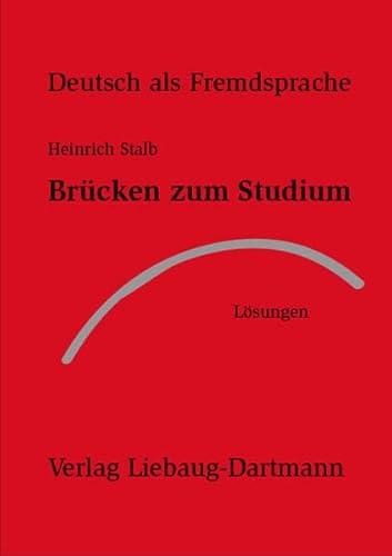 Imagen de archivo de Brcken zum Studium: Lsungsheft a la venta por Buchmarie
