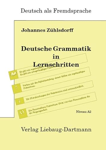 9783922989646: Deutsche Grammatik in Lernschritten. Niveau A2: Niveau A2