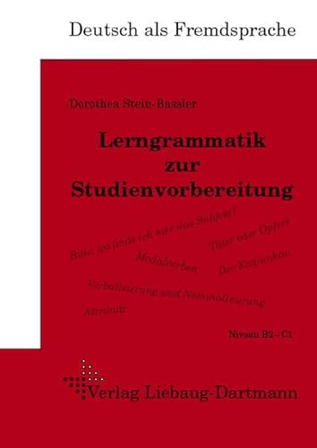 Stock image for DSH-Lerngrammatik zur Studienvorbereitung: Lehr- und bungsbuch Niveau B2/C1 for sale by medimops