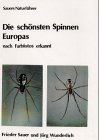 Beispielbild fr Die schnsten Spinnen Europas. Nach Farbfotos erkannt zum Verkauf von medimops