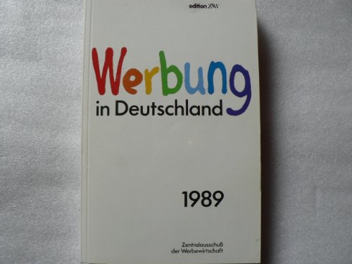 Werbung in Deutschland 1989. Jahrbuch