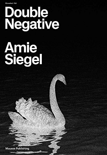 Beispielbild fr Amie Siegel: Double Negative (Ricochet #10) zum Verkauf von Reader's Corner, Inc.