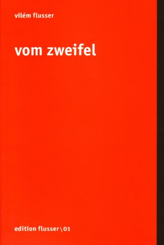 9783923283644: Vom Zweifel: 1