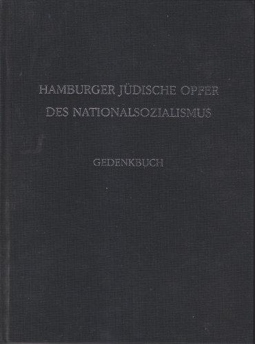 Hamburger judische Opfer des Nationalsozialismus: Gedenkbuch