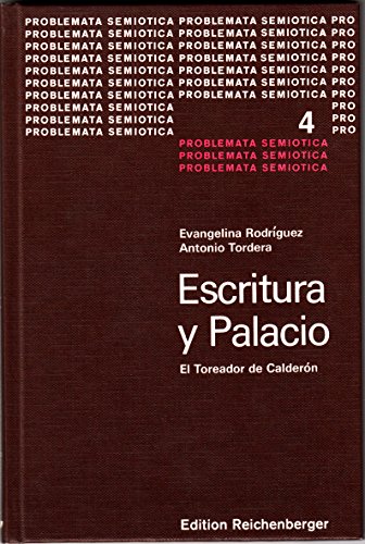 Imagen de archivo de La escritura como espejo de palacio. El Toreador de Caldern a la venta por MIRADOR A BILBAO