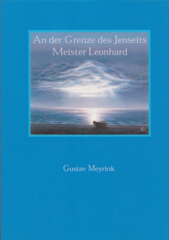 9783923620173: An der Grenze des Jenseits. Meister Leonhard (Livre en allemand)