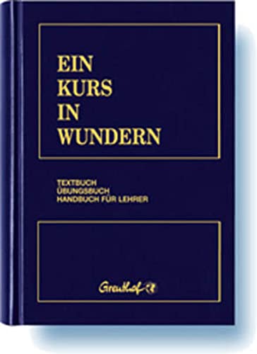9783923662180: Kurs in Wundern